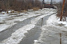 Под Саратовом талые воды затопили улицы и пешеходные дорожки