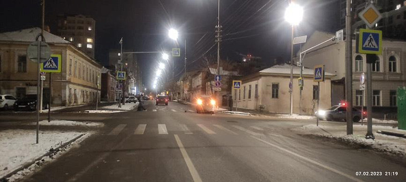Велосипедист покалечился в ДТП с иномаркой в центре Саратова