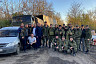 Саратовским мобилизованным передали автомобили и выпечку 