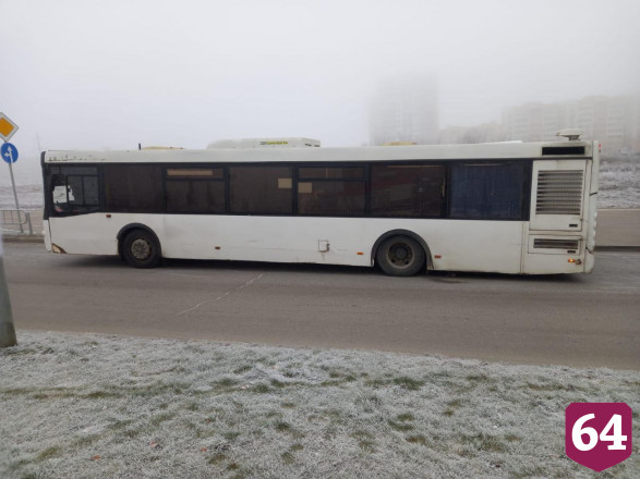 Водитель автобуса резко затормозил и травмировал пассажирку