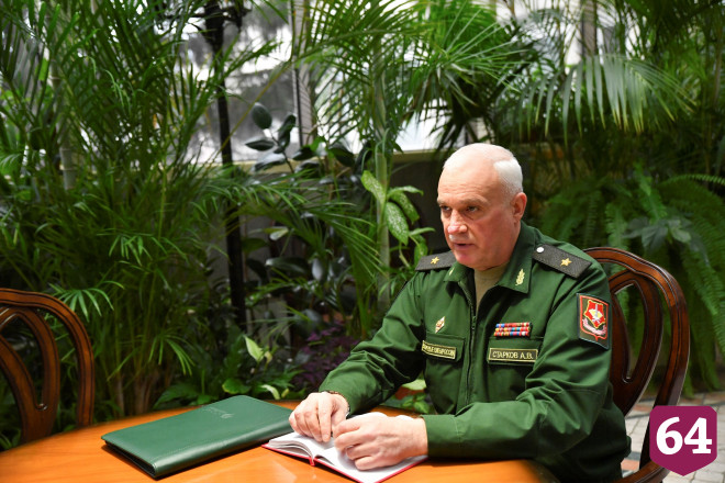  Саратовский губернатор встретился с новым военным комиссаром