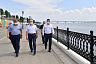 Губернатор потребовал отремонтировать размытую часть саратовской набережной