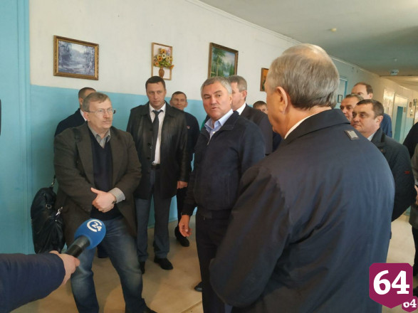 Спикер Госдумы призвал не экономить на проекте реконструкции школы в Турках 