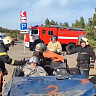 В Саратове пожарные разрезали крышу «Жигулей» для спасения пострадавших в ДТП