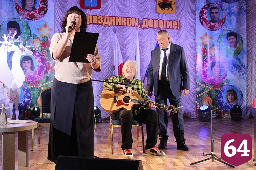 Народный артист Вячеслав Малежик вновь выступил на сцене Энгельсского дома-интерната