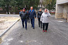 В саратовском поселке построили спортплощадку с окопом