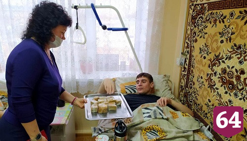 В Энгельсском доме-интернате прошла акция «Блокадный хлеб»
