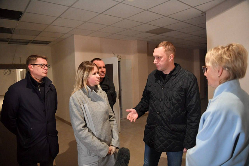 В Саратове новый корпус детской больницы достраивают без выходных