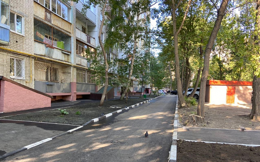 Ремонт двора в центре Саратова вызвал у эксперта чувство позитива 