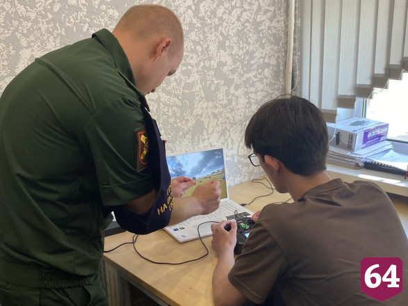 Саратовские студенты выбрали службу в войсках беспилотных систем