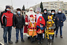 Саратовские полицейские переоделись в костюмы Деда Мороза и Снегурочки 