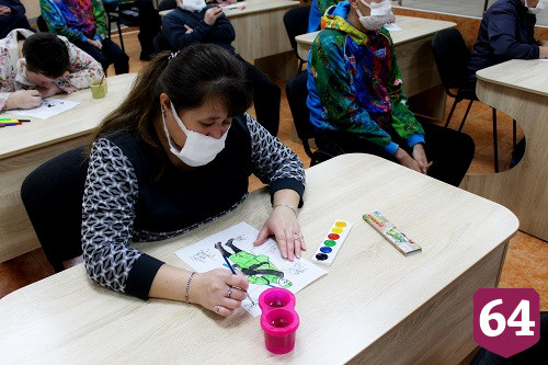 В Энгельсском доме-интернате прошла акция «Блокадный хлеб»