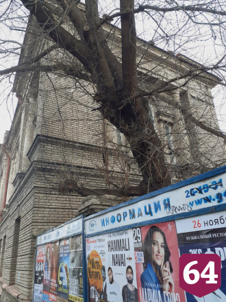 Жительница Саратова призвала освободить старинные ограды от рекламы