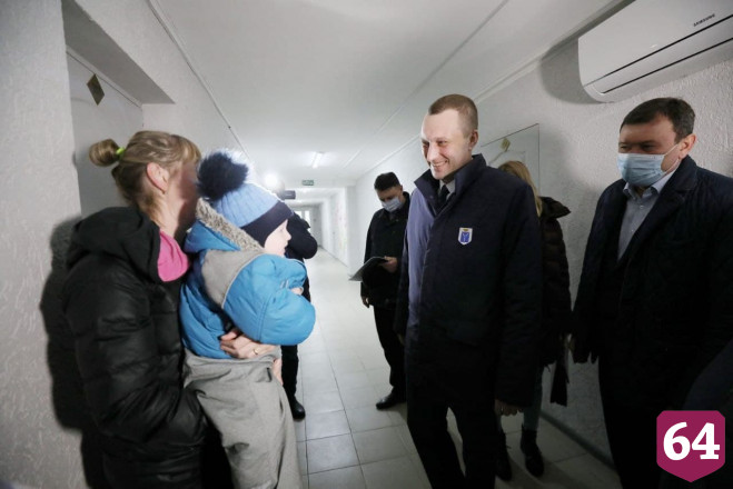 Роман Бусаргин проверил условия размещения жителей Донбасса