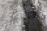 В Саратове «скорые» не могут проехать по дороге с полуметровой колеей