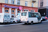 В столб на Московской врезался второй автомобиль подряд