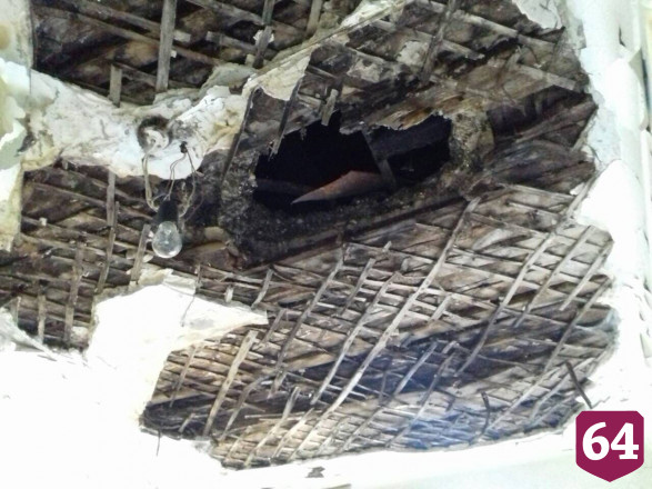 Саратовскую УК оштрафуют за обрушение потолка в доме на Астраханской