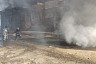 Утром в Саратове сгорел склад вторсырья