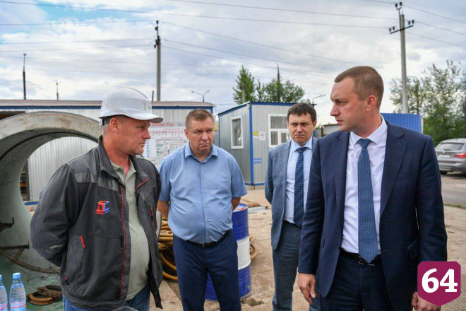 В Энгельсе к сентябрю реконструируют главный коллектор