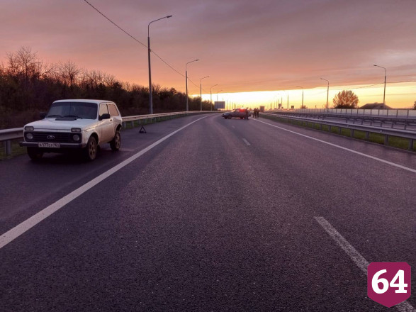 На саратовской трассе в ДТП травмировалась беременная