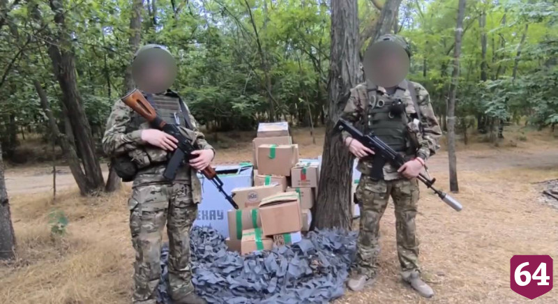 Бойцы СВО с фронта поблагодарили прихожан саратовского храма за гуманитарку