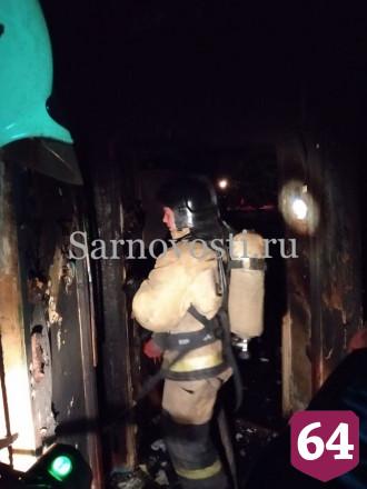 В квартире после пожара нашли тело пьющего жителя Саратова