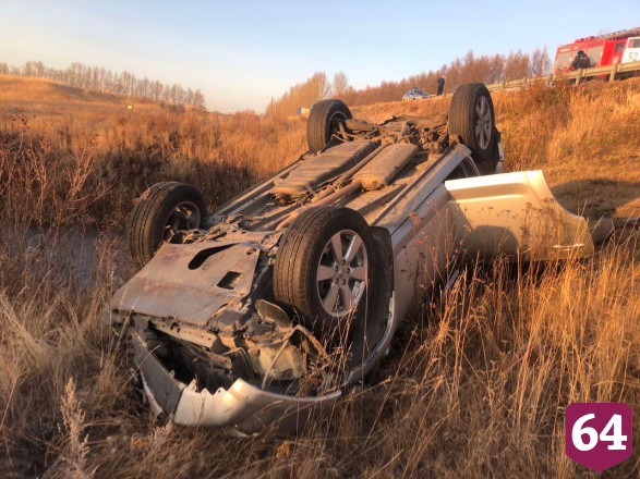 Пассажир «Тойоты» погиб в аварии под Саратовом