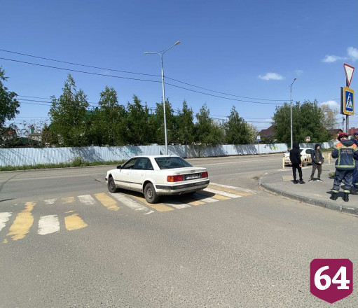 В Юбилейном иномарка сбила 2-летнюю девочку на самокате