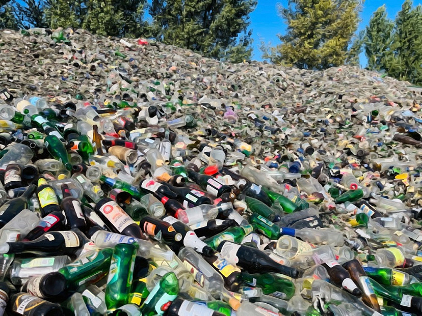 В Энгельсе и Балакове отсортировали более 1,8 тысячи тонн стекла