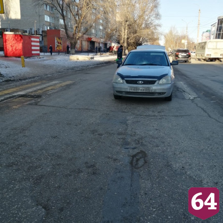 Водитель «Приоры» сбил пенсионерку на Ленина