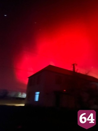 В Саратовской области наблюдали красное северное сияние