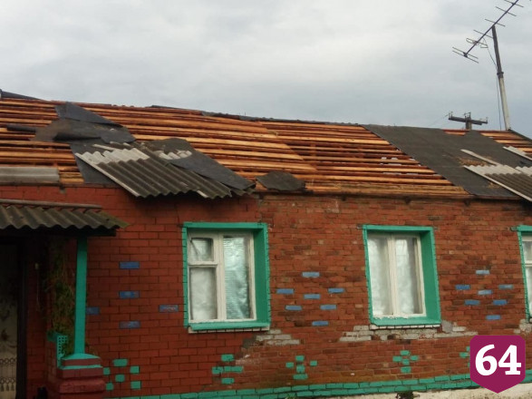 В Саратовской области ликвидируют последствия урагана
