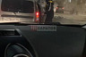 Кроссовер вылетел на тротуар после ДТП в центре Саратова