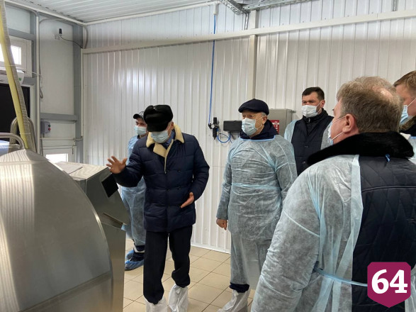 В Саратовской области заработала первая роботизированная молочная ферма   