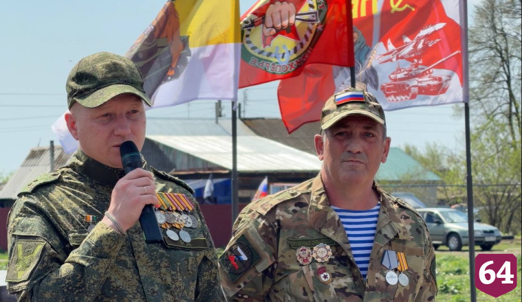 В саратовской Правде открыли памятник воинам спецоперации