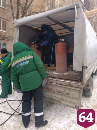 В Саратове после крупной коммунальной аварии вернули тепло в дома