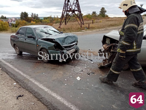 На окраине Саратова трое человек разбились в ДТП 