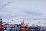 Летчики из Энгельса приняли участие в воздушном параде над Москвой
