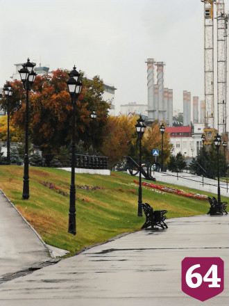 Саратовцы тоскуют о хорошей погоде и фотографируют пейзажи