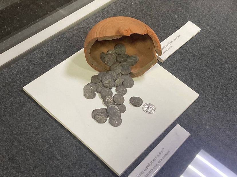 Саратовские археологи нашли клад серебряных монет