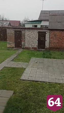 В Саратовской области в конце апреля хлопьями пошел снег