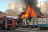 Пожарные тушили в центре Саратова частный дом