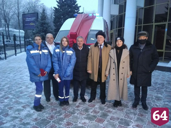 Отель «Жемчужина» подарил автомобиль скорой помощи
