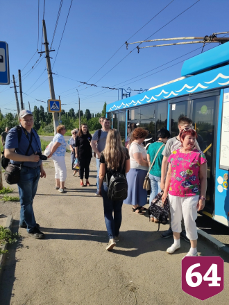 Саратовцам покажут город из окна троллейбуса 