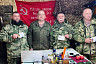 Бойцам 99-го полка в Донбассе вручили икону из Саратова