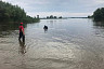 На турбазе под Саратовом в Волге утонул пенсионер