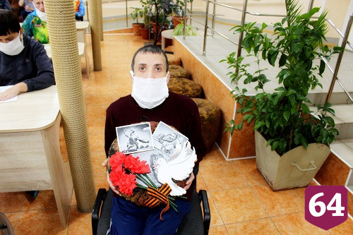 В Энгельсском доме-интернате прошла акция «Блокадный хлеб»