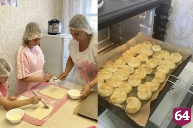 Саратовских детей научили печь «ушки» из слоеного теста