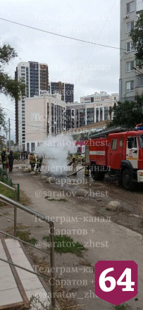 В Энгельсе у курьера на ходу загорелся электровелосипед