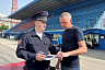 В Саратове полицейские соревновались в перетягивании каната